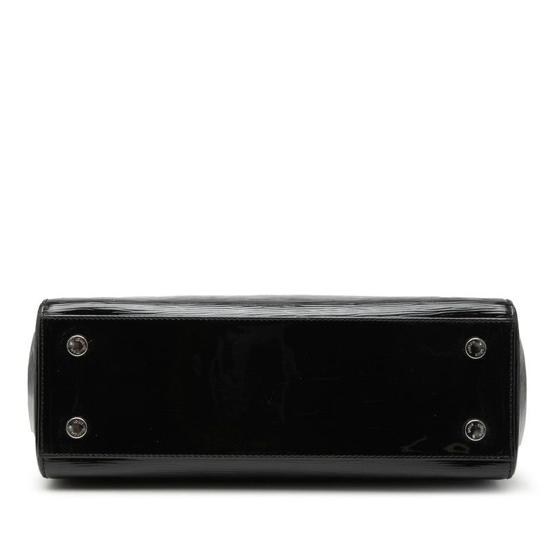 Louis Vuitton Epi Electric MM 2-Way Shoulder Bag Noir Black Patent Leather — view 3