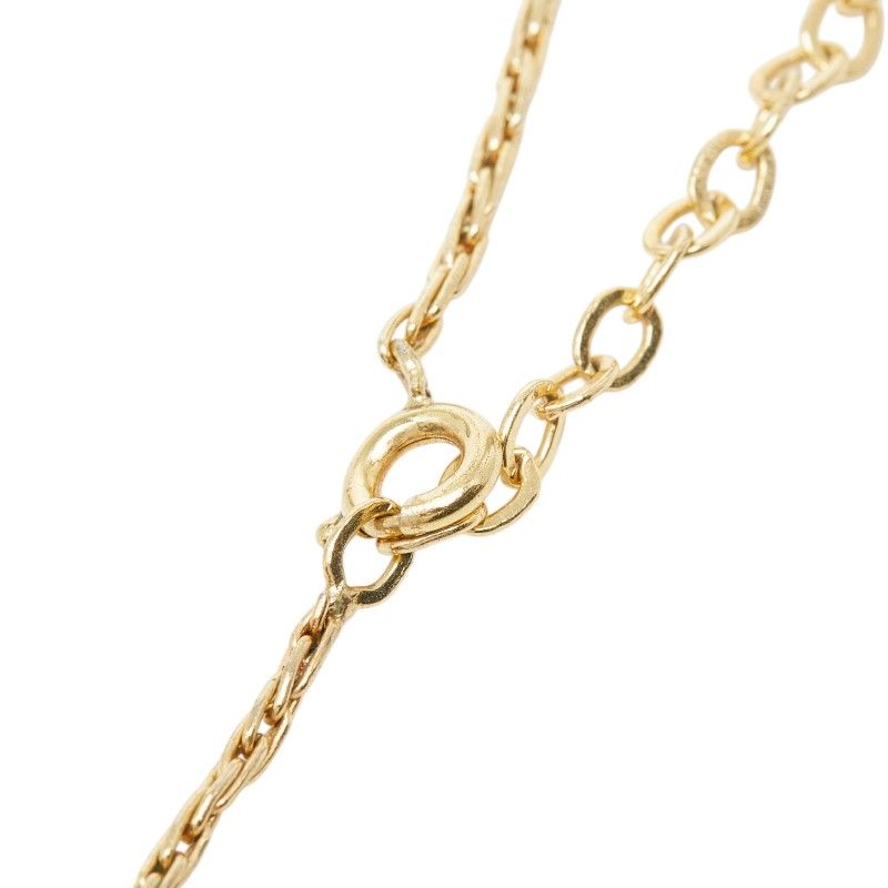 Dior Logo Necklace Gold Plated — view 4