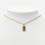 Dior Logo Necklace Gold Plated — view 7