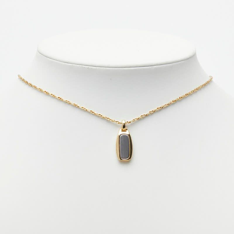 Dior Logo Necklace Gold Plated — view 7