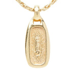 Dior Logo Necklace Gold Plated — view 3