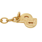 Dior Logo Necklace Gold Plated — view 6