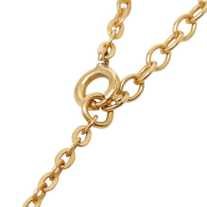 Dior Logo Necklace Gold Plated — view 5