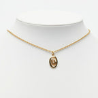 Dior Logo Necklace Gold Plated — view 7