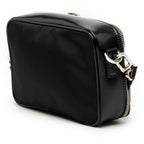 Prada Triangle Logo Re-Nylon Shoulder Bag Black Nylon Patent — view 2