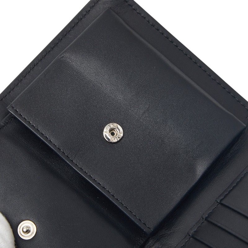 Loewe Anagram Bifold Wallet Black Leather — view 7