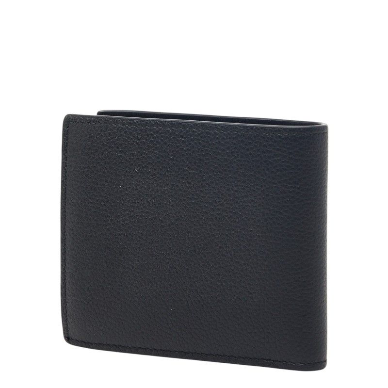 Loewe Anagram Bifold Wallet Black Leather — view 2
