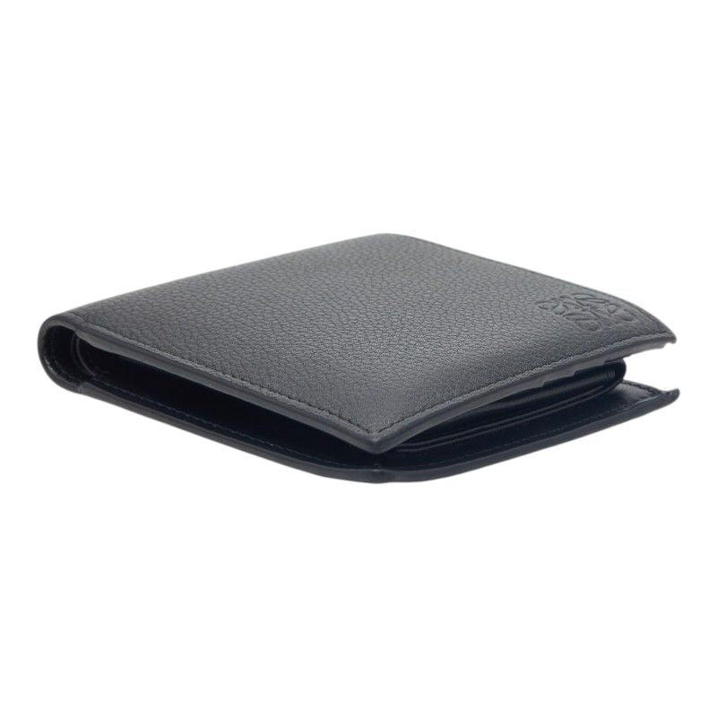 Loewe Anagram Bifold Wallet Black Leather — view 4