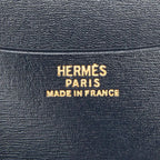 Hermes Ajanda PM Notebook Cover Navy Box Calf Agenda — view 7