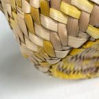Loewe Basket Bag Small Bag Anagram Palm Leaf Handbag Raffia Beige Yellow — view 3