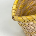 Loewe Basket Bag Small Bag Anagram Palm Leaf Handbag Raffia Beige Yellow — view 5