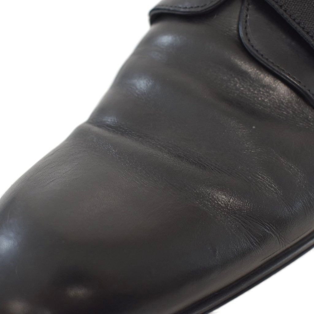 Louis Vuitton Business Shoes Dress Leather Logo Belt 8 Black — view 7