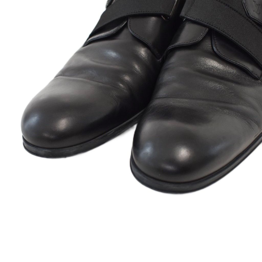 Louis Vuitton Business Shoes Dress Leather Logo Belt 8 Black — view 4