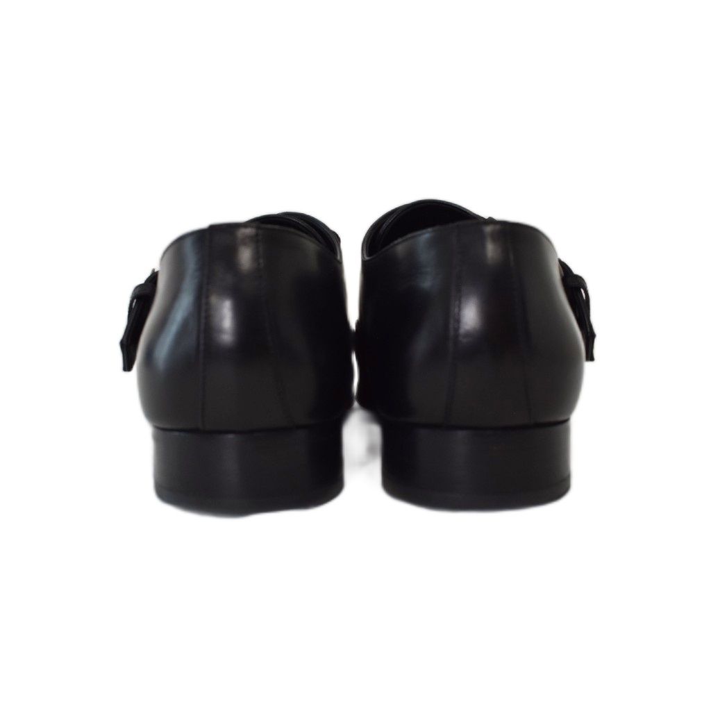 Louis Vuitton Business Shoes Dress Leather Logo Belt 8 Black — view 3