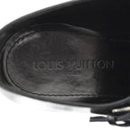 Louis Vuitton Business Shoes Dress Leather Logo Belt 8 Black — view 8