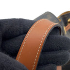 Celine Backpack Boni Triomphe Leather Brown — view 9