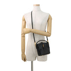 Saint Laurent Paris le 37 Mini Bucket Bag Calf Leather Black 2-Way — view 5