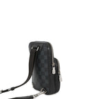 Louis Vuitton Belt Bag Damier Graphite Amazon Black — view 3