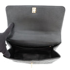 Chanel Handbag Quilted CC Logo Caviar Leather Black — view 5