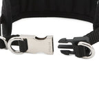Prada Collar Re-Nylon Pet M Black Dog Pet Supplies — view 4