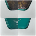 Louis Vuitton Card Holder Magnet Monogram Macassar — view 6