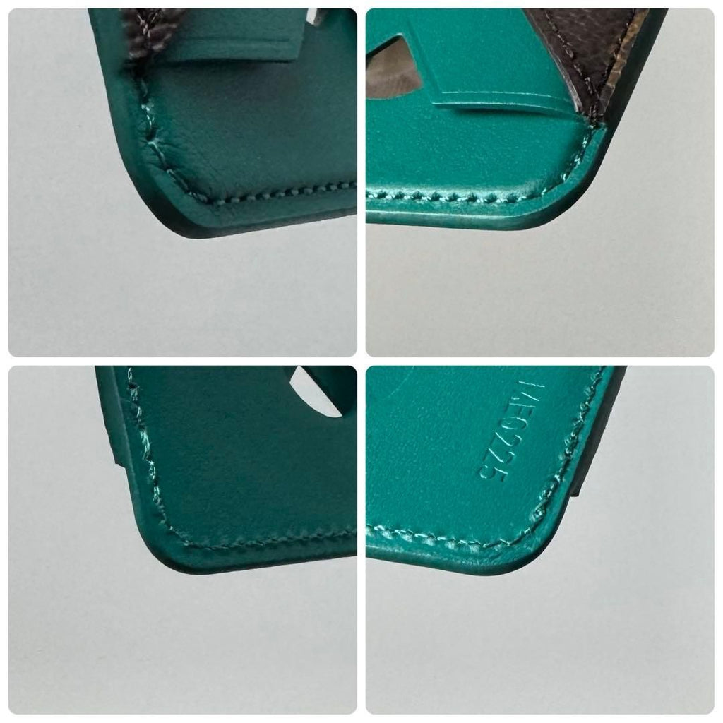 Louis Vuitton Card Holder Magnet Monogram Macassar — view 7