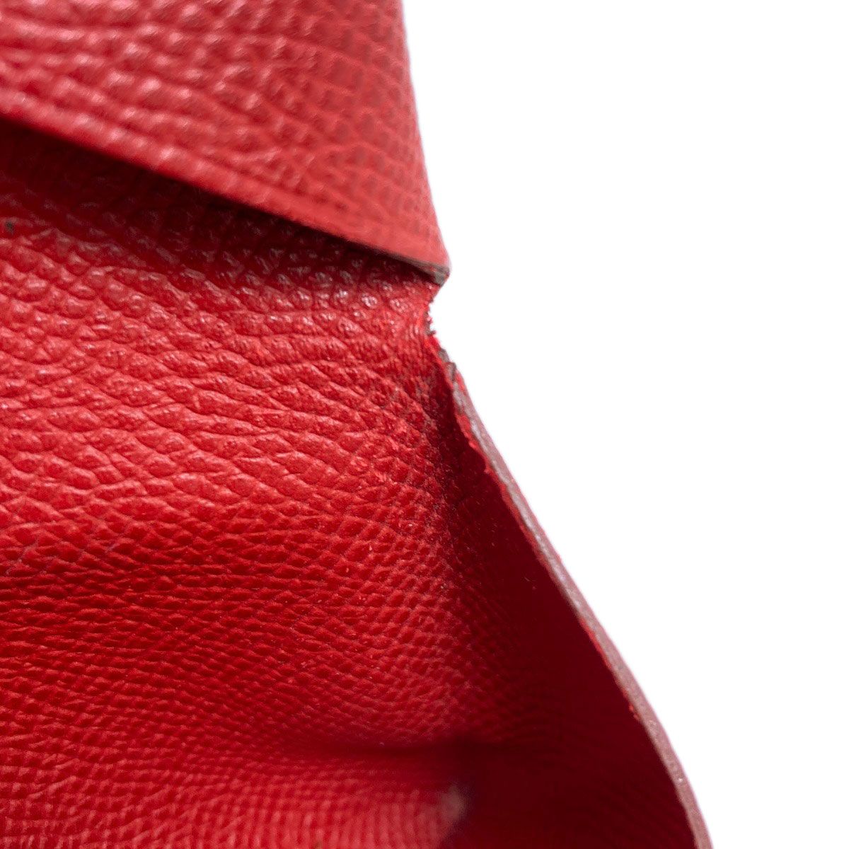 Hermes Calvi Silver Card Case Epsom — view 9