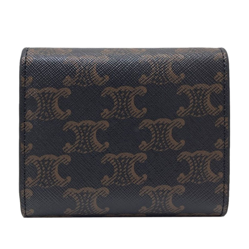 Celine Triomphe Bifold Wallet Leather — view 2