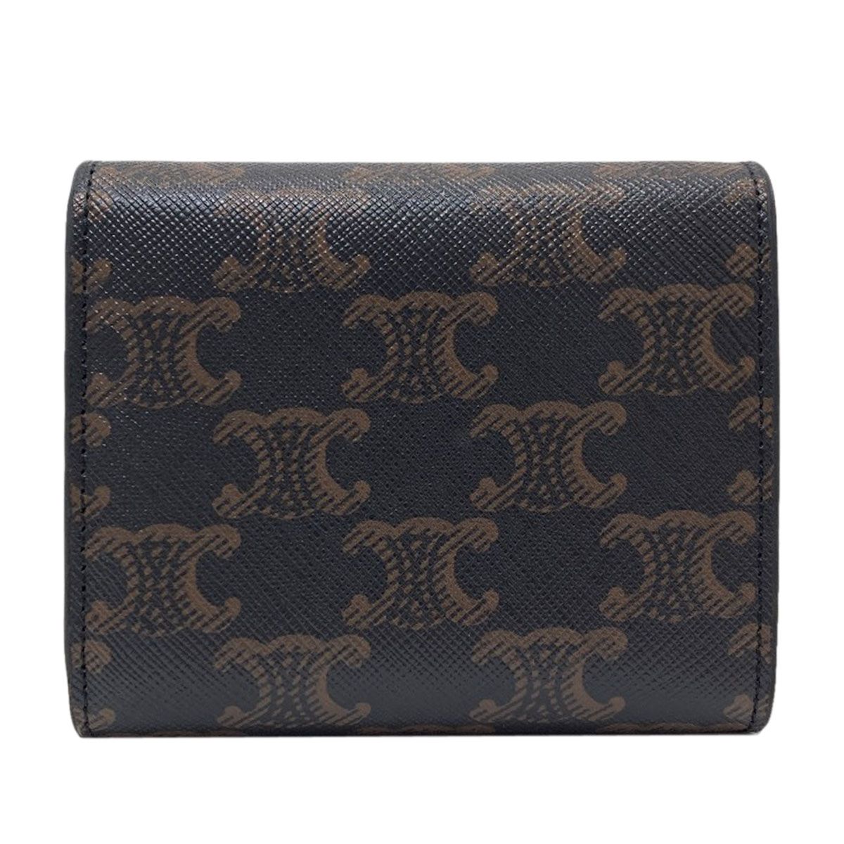 Celine Triomphe Bifold Wallet Leather — view 2