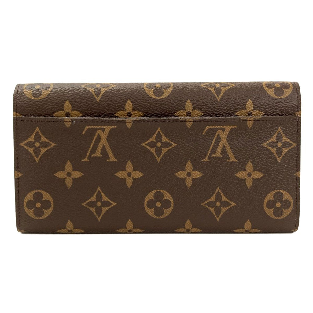 Louis Vuitton Portefeuille Sarah Wallet Monogram Canvas — view 2