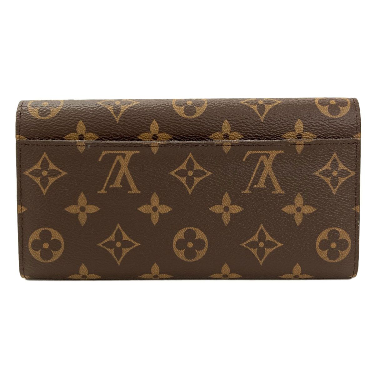 Louis Vuitton Portefeuille Sarah Wallet Monogram Canvas — view 2