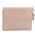 Dior Lady Lotus Bifold Wallet Patent Leather — view 2
