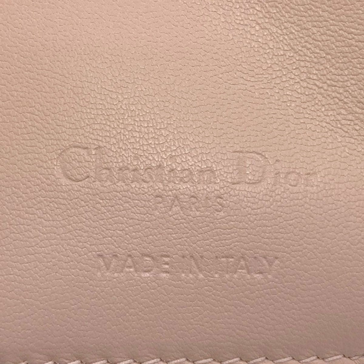 Dior Lady Lotus Bifold Wallet Patent Leather — view 8