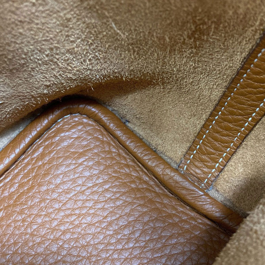 Hermes Picotin PM Gold Silver Handbag Epsom — view 8