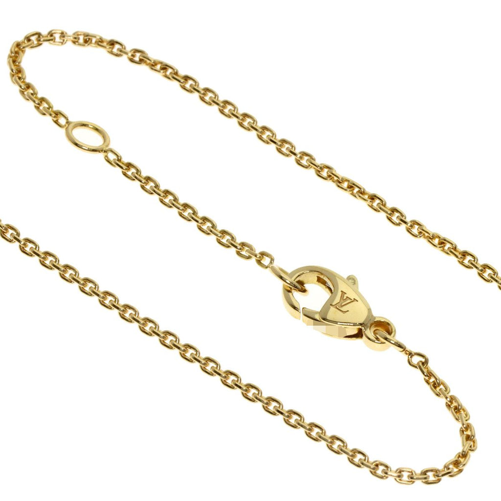 Louis Vuitton Pendant Monogram Idylle Diamond Necklace 18k Yellow Gold — view 3