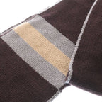 Gucci Logo Embroidery Border Wool Scarf Multi — view 6