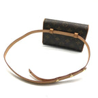 Louis Vuitton Pochette Florentine Monogram Belt Bag Leather Brown — view 6