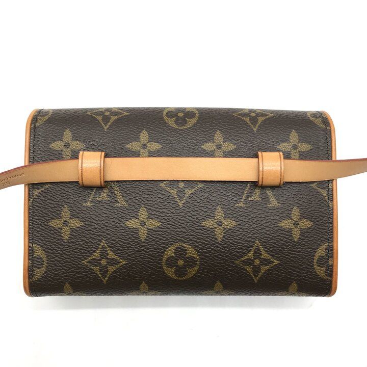 Louis Vuitton Pochette Florentine Monogram Belt Bag Leather Brown — view 2
