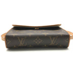Louis Vuitton Pochette Florentine Monogram Belt Bag Leather Brown — view 3