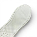 Louis Vuitton Stella Line Monogram Sneakers Shoes Calf Hair Leather Brown White — view 8