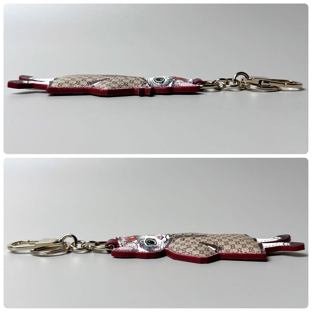 Gucci Yuko Higuchi Charm Key Holder Key Ring Bow — view 6