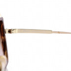 Prada Sunglasses 53 21 Brown Gold YM Eyewear — view 6