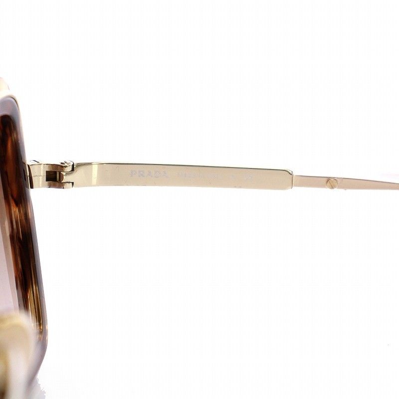 Prada Sunglasses 53 21 Brown Gold YM Eyewear — view 6