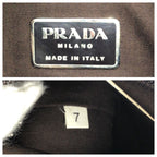 Prada Logo Tote Khaki — view 4