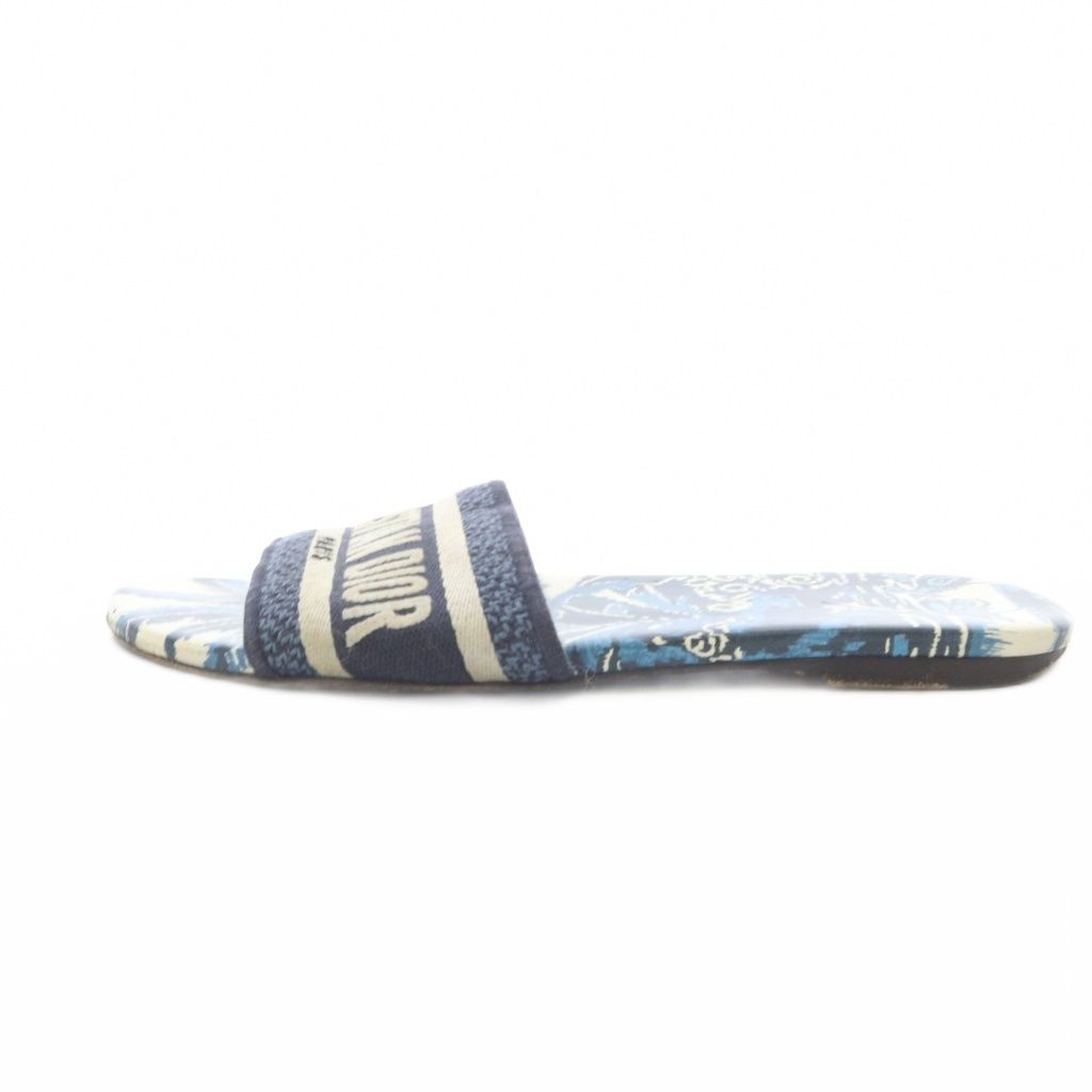 Dior Dway Sandals Logo 36 Blue — view 2