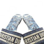 Dior Dway Sandals Logo 36 Blue — view 5
