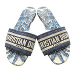 Dior Dway Sandals Logo 36 Blue — view 3