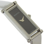 Gucci Stainless Steel Quartz Analog Display Black Dial Watch — view 3