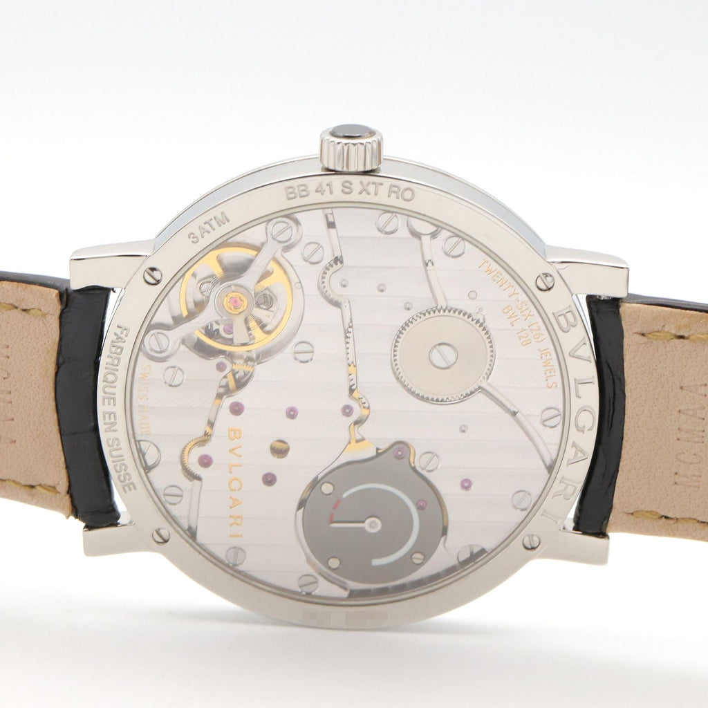 Bvlgari Watch Ro Mafinissimo Black Stainless Steel — view 6