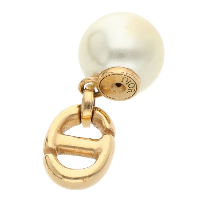 Dior CD Icon Faux Pearl Earrings — view 4